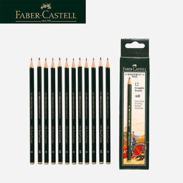 Faber-Castell Castell 9000 HB Graphite Pencils Box of 12