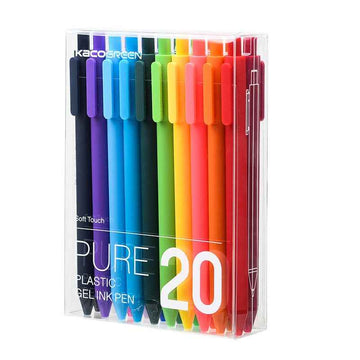 KACO Retractable Gel Pens 20 Assorted Colors