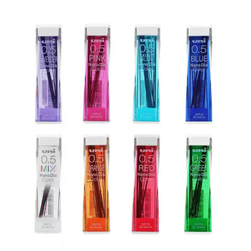 Uni NanoDia Color Mechanical Pencil Leads 0.5mm 3 Pack