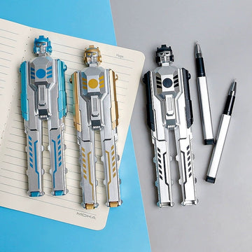 Transforming Robotic Gel Pen 4 Colour Pack