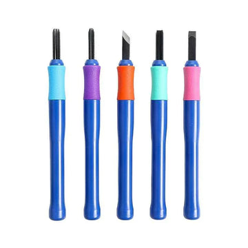 KAKURI Japanese Wood Carving Tools Set for Beginners 5 Pcs