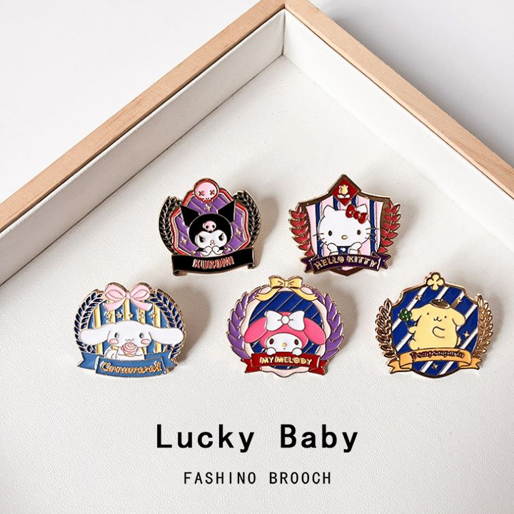 Sanrio Metal Pins | College-Chic Cuties for Every Occasio