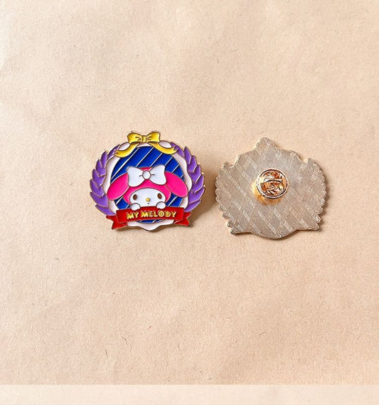 Sanrio Metal Pins | College-Chic Cuties for Every Occasio