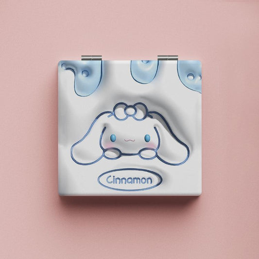 Sanrio Kuromi Foldable Mirror High-value Makeup Mirror for Students