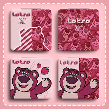 Lotso Cute Foldable Mirror for Students, Pink Gift