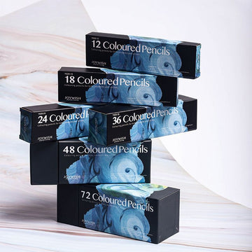 JOYWISH Ocean Colored Pencils Set 48/72 - Luxury Art Tools for Beginners & Pros