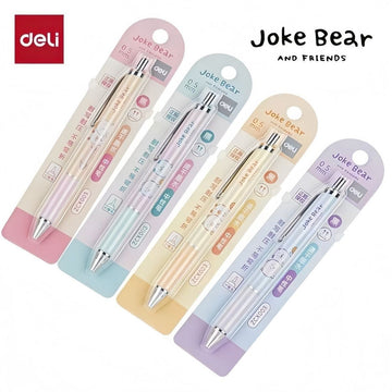 Deli x Joke Bear ST Limited Pen 4pcs