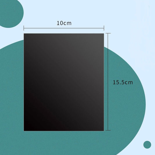 DIY Magnetic Blackboard Sheets for Fridge