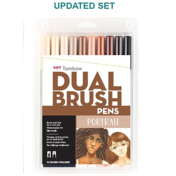 TOMBOW ABT Dual Brush Pens 10-Color Set - Pick Your Style
