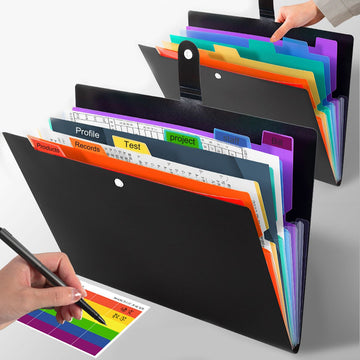A4 Accordion File Folder