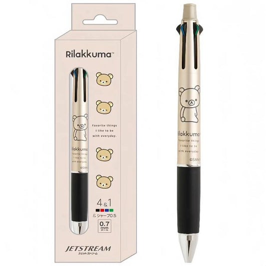 JETSTREAM 4-in-1 Multi-Pen 0.7mm - Rilakkuma & Sumikko Gurashi