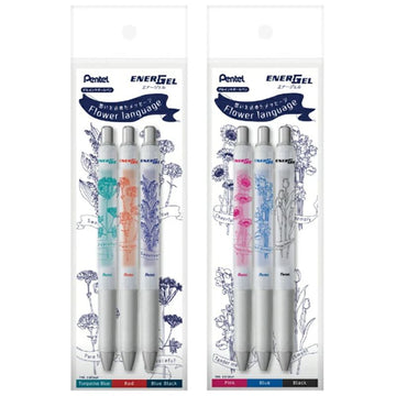 Pentel Flower Language Limited EnerGel Pen, 0.5mm