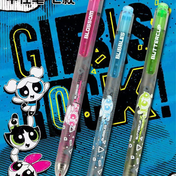 Powerpuff Girls Gel Pen Set - 0.5mm