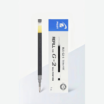 PILOT B2P Black 0.5mm Gel Ink Refills - 12 Pack G2 Compatible