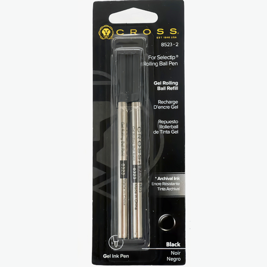 CROSS Pen Refills for Selectip Pens - Black & Blue