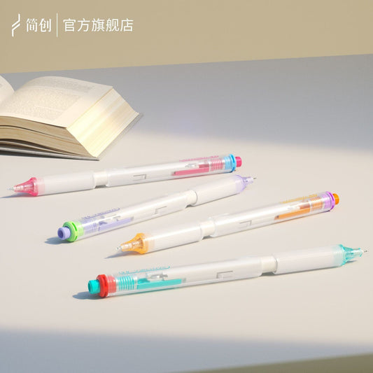 Dual Control Lift Pen - Colorful Creative Study Tool-4pcs