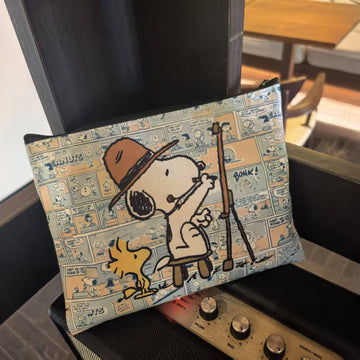 Snoopy Canvas Makeup Bag