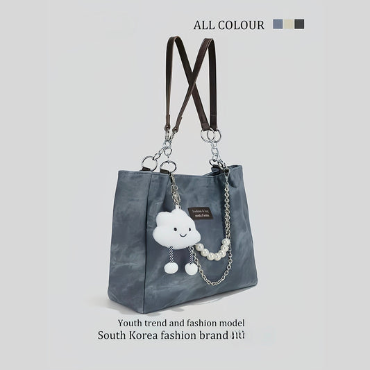 2026 16" Laptop Tote Bag: Waterproof Denil Shoulder Bag