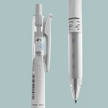 KOOKEI Winter Snow Limited Edition 0.5mm Gel Pen Set