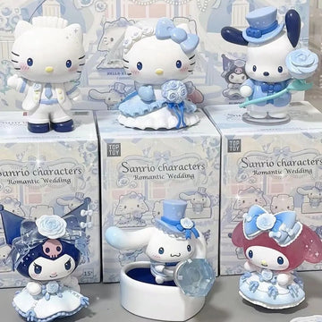 Sanrio Characters Romantic Wedding Series Blind Box Figure Collection