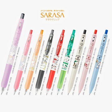 Zebra Snoopy Limited Edition 0.5mm Gel Pen set– 2026 Collection