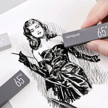 Professional Artist Eraser Set, 3 Hardness Degrees for Sketch & Drawing