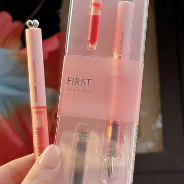KACO First Heart Pen - Sakura Pink, EF Nib, Gift Ready