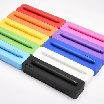 KACO PURE Soft Silicone Pencil Case – Multi-Functional Student Stationery Box in Candy Colours