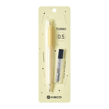 KACO Mechanical Pencil 0.5mm | Smoky Translucent Retractable | Exam-Ready Resin Lead | Débo Series