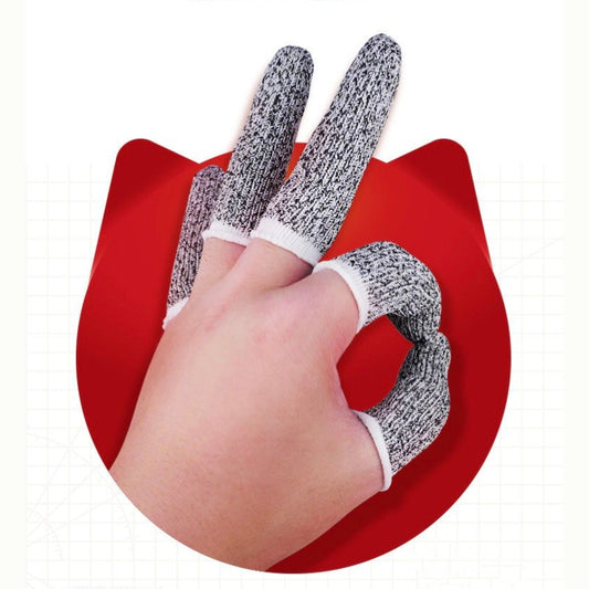 HobbyMio Cut-Resistant Finger Protectors for Model Making & Craft Knife Work – 4 Pack