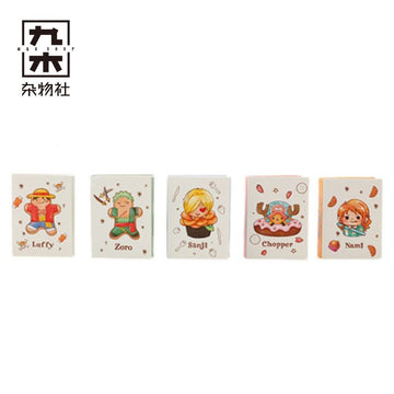 M&G One Piece Dessert Party Sticky Notes Set YS-560 | Cute Anime Memo Pads Colourful Kawaii Stationery Gift – Random 3 Designs