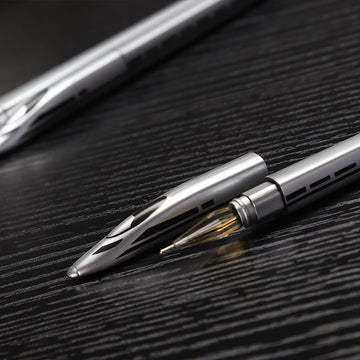 Bullet Train Gel Pen 0.38mm Fine Tip Diamond Nib Premium Rollerball Signing Pen – Smooth Writing Stationery Gift