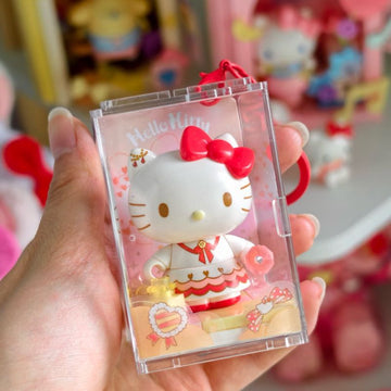 Sanrio Characters Sparkling Stars Blind Box Mini Figure Keychain | Hello Kitty Kuromi My Melody Pompompurin Cute Anime Bag Charm Birthday Gift