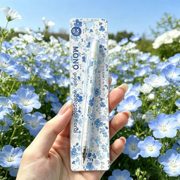 TOMOW MONO Graph Shake-Mechanism Automatic Pencil 0.5mm - Floral Design