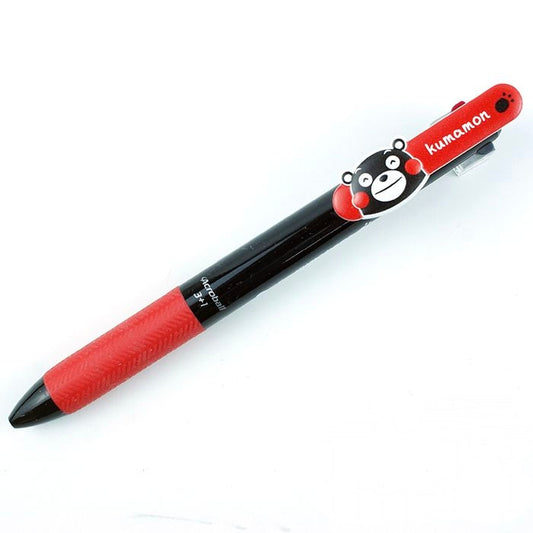 Pilot Acroball Kumamon 3+1 Multifunction Pen | Cute Japanese Ballpoint Pen with 3 Colours + Mechanical Pencil | Smooth Writing Kawaii Stationery Gift