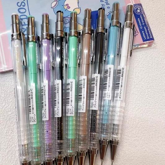 Zebra MA53 Color Flight Mechanical Pencil 0.3/0.5mm – Japanese Aesthetic Drafting Pencil for Students, Artists & Anime Fans | Y2K Baddie Stationery