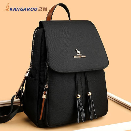 Oxford Fabric Backpack for Women 2025 – Lightweight Casual Travel Rucksack Ladies Minimalist Daypack
