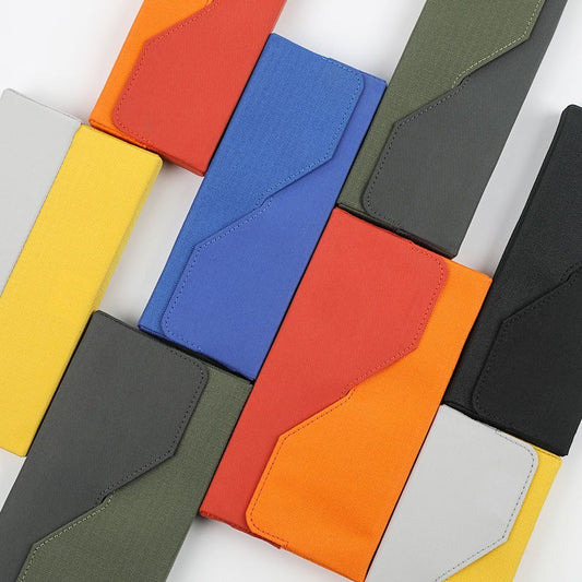 Magnetic Pencil Case Double Layer | Creative Splicing Compact Stationery Box for School & Office