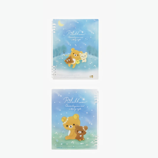 KINGJIM Rilakkuma Limited Edition Loose-leaf Notebook | Japanese Aesthetic Stationery for Students & Journaling