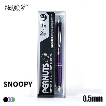 Cartoon Dog Click Gel Pen 0.5 mm – Bullet Tip, Fast-Dry Black Ink, 3 Colours, Includes 2 Spare Refills