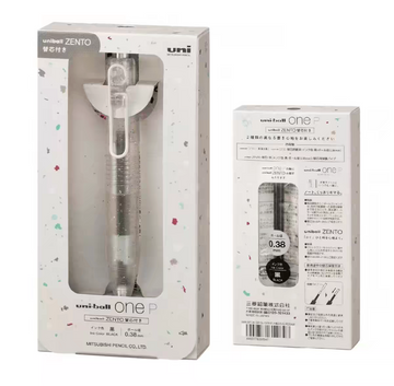 uni-ball ZENTO Magnetic Cap Gel Pen 0.38mm Transparent