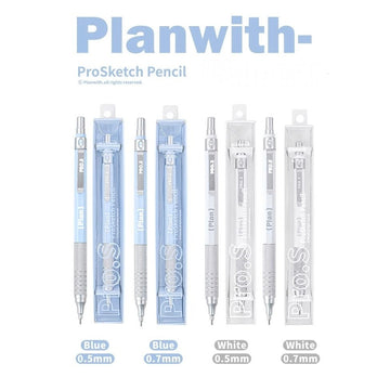 Planwith ProSketch Metal Mechanical Pencil Low Centre of Gravity 0.5mm 0.7mm