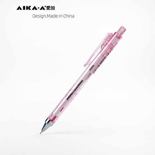 AIKA-A AS Tip Retractable Gel Pen 0.5mm Transparent Set of 3