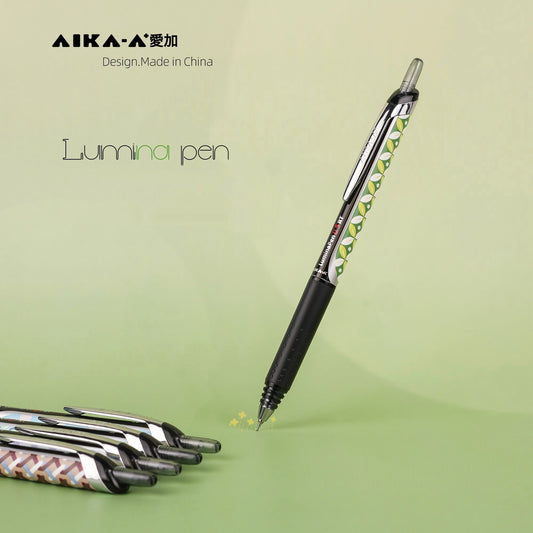AIKA-A Lumina Pen AK8918 Patterned Gel Pen 0.5mm Set of 6