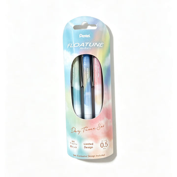Pentel Floatune Sky Gradient Limited Ballpoint Pen 0.5mm Gift Set Japan