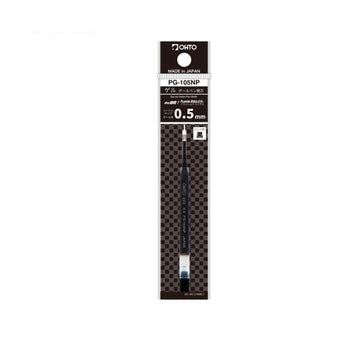 OHTO PG-105NP Gel Ink Refill 0.5mm Black G2 Compatible Japan