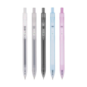 Zebra Sarasa C-JJ6 Mist Frosted Gel Pen 0.5mm Set of 5 Japan