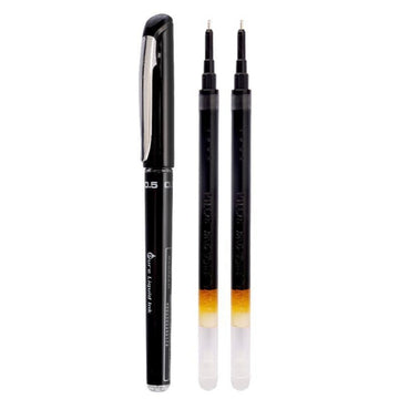Pilot BX-GR5 V5 RT Liquid Ink Rollerball Pen 0.5mm with 2 Refills Japan