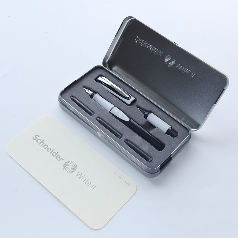 Schneider Ray Fountain Rollerball Pen Set Blue