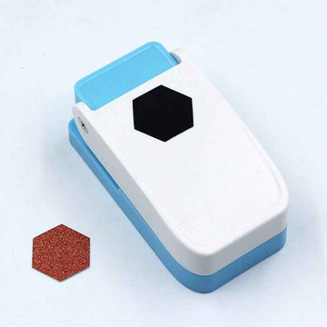 38mm Craft Scrapbooking Embossing Paper Pucher Hexagon 1.5inch - TTpen